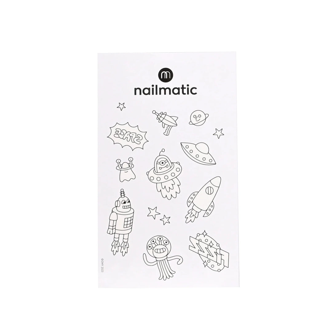 Temporary Coloring Tattoos