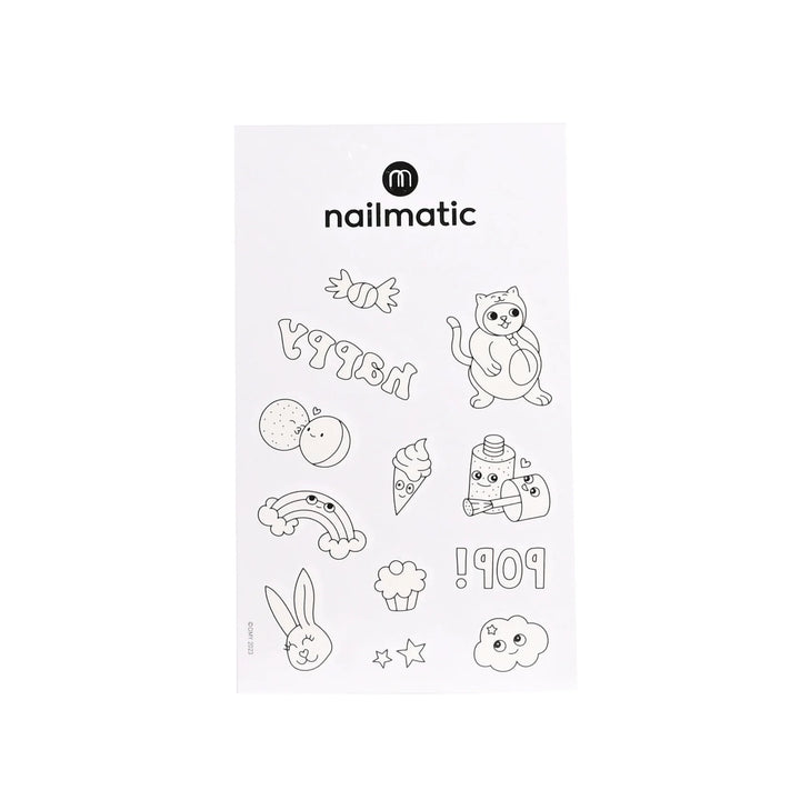 Temporary Coloring Tattoos