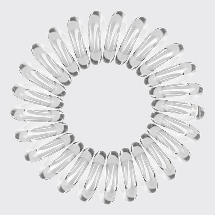 Clear Spiral Hair Ties