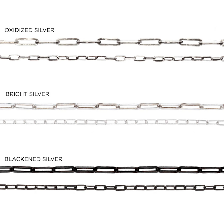 Small Paperclip Chain With Talisman Clip
