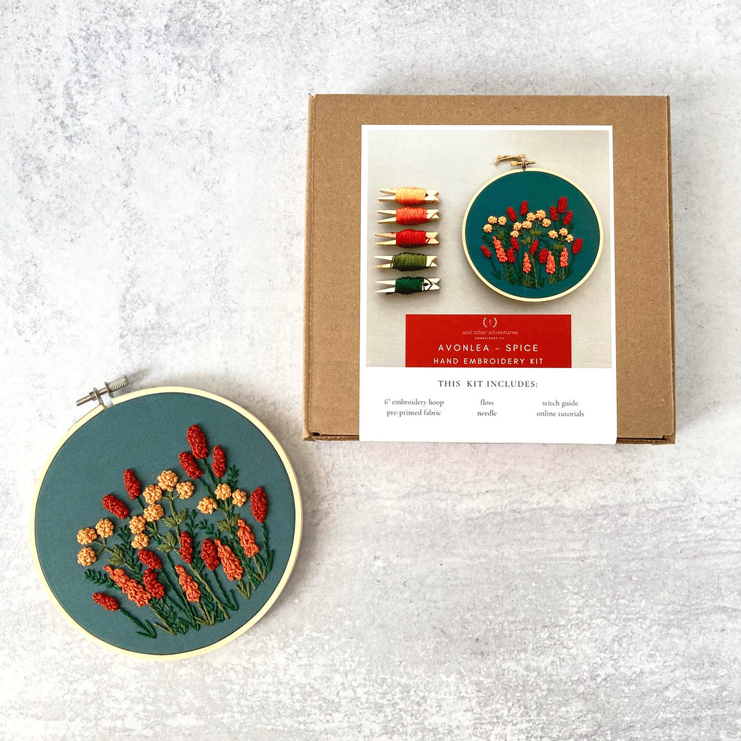 Embroidery Kit | Avonlea in Spice