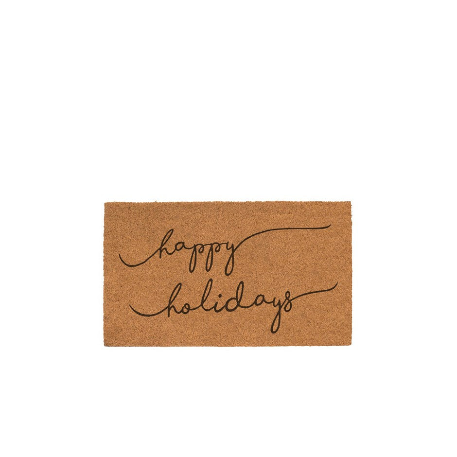 Happy Holiday Doormat