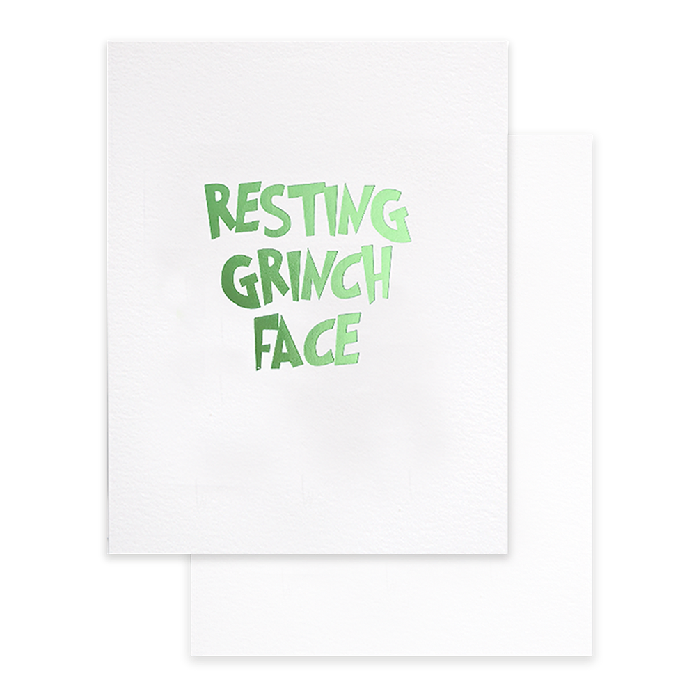 Resting Grinch Face