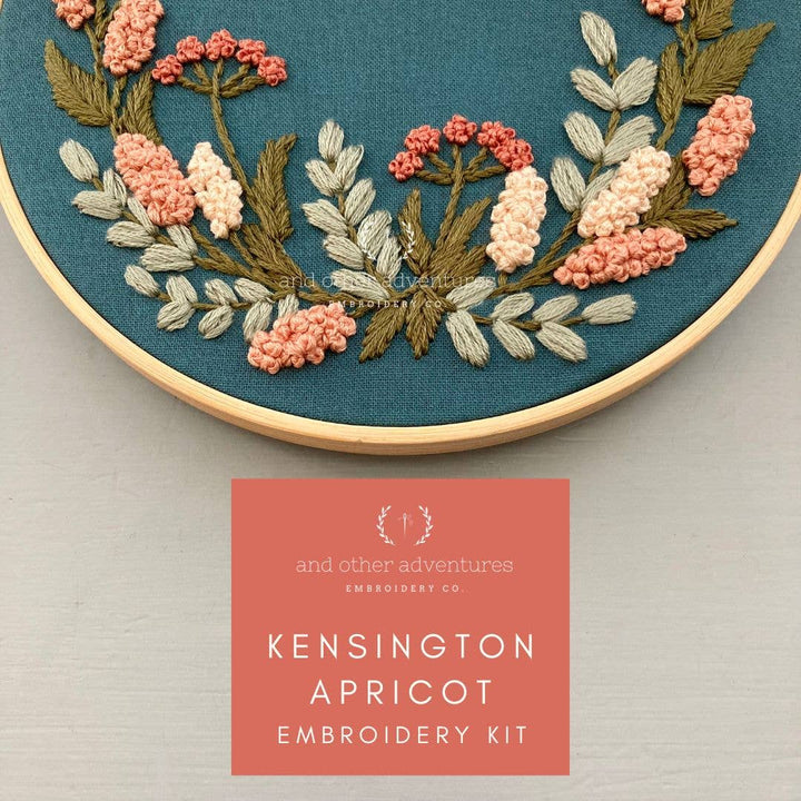 Embroidery Kit | Kensington in Apricot