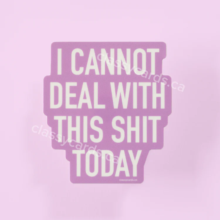 Deal With This Sticker
