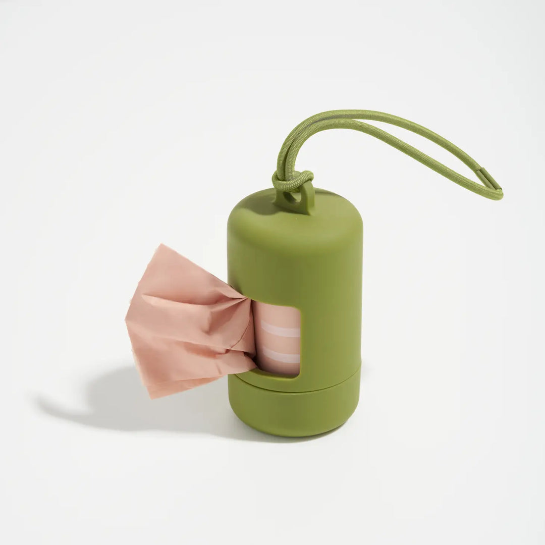Poop Bag Dispenser Carrier