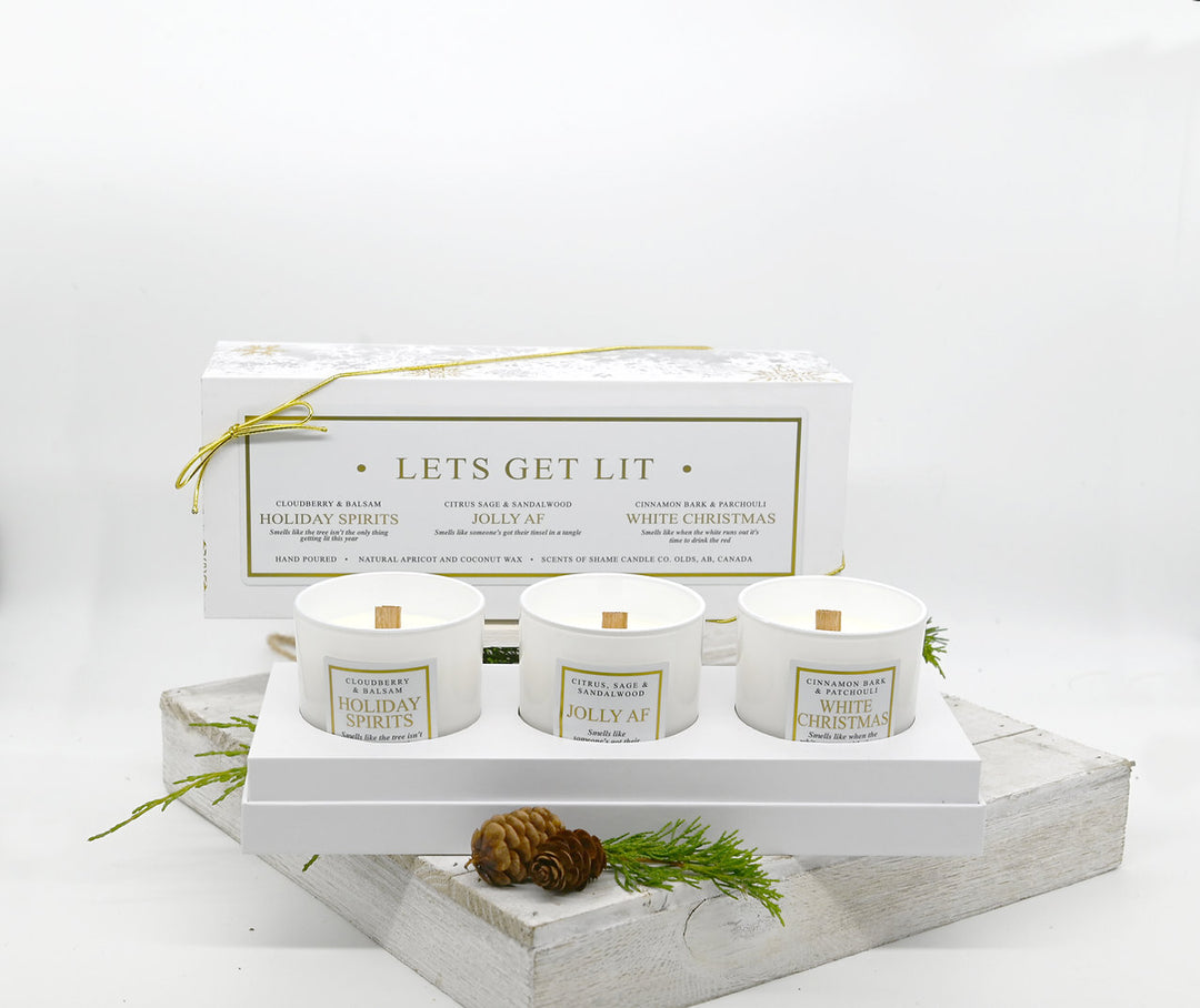 Lets Get Lit Candle Set
