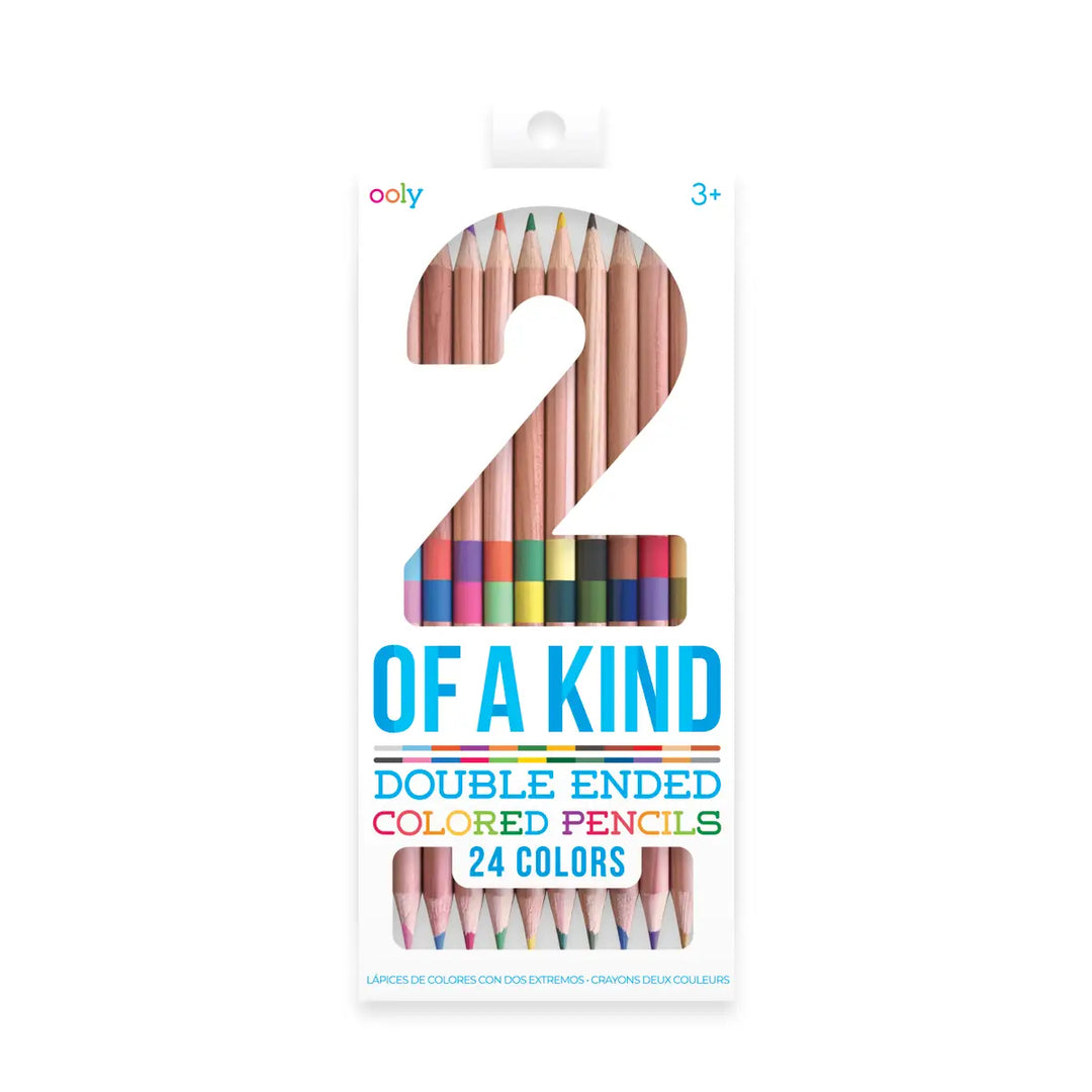 2 of A Kind Double Ended Colored Pencils