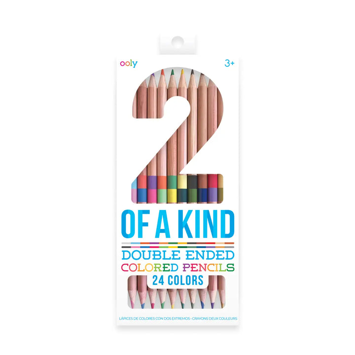 2 of A Kind Double Ended Colored Pencils