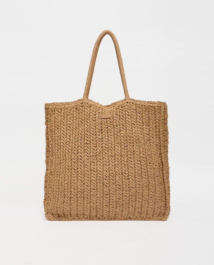 Raffia Shopper Bag