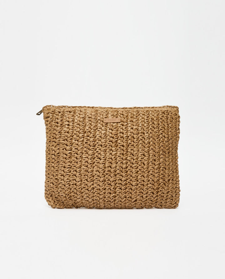 Raffia Clutch Bag