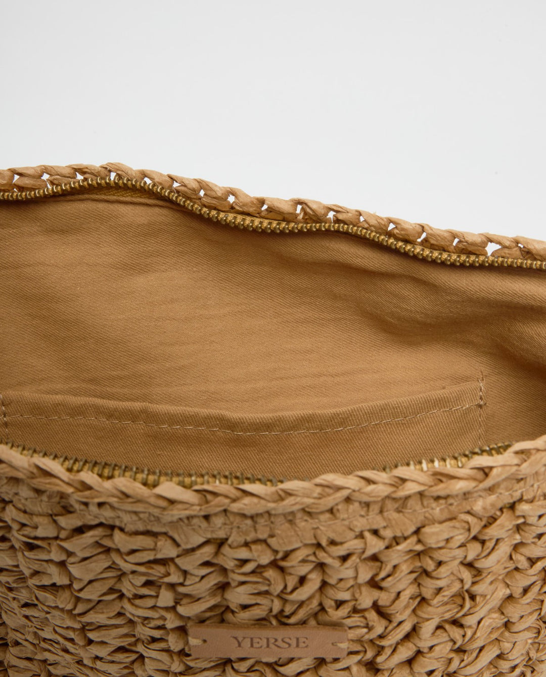 Raffia Clutch Bag