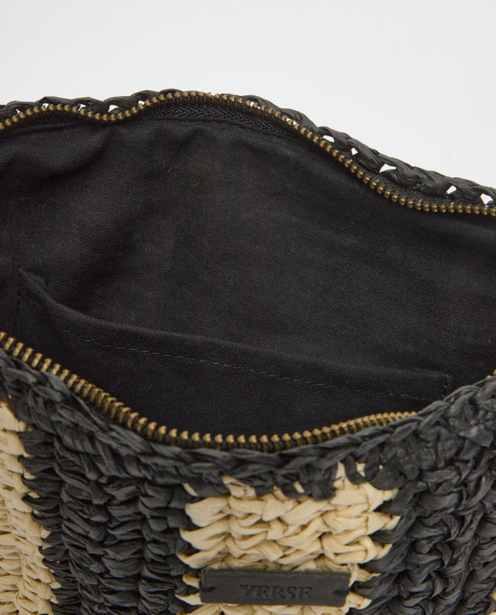 Raffia Clutch Bag
