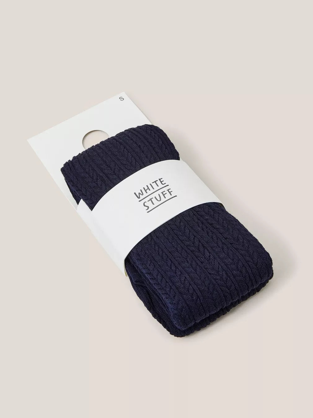 Navy cable knit clearance tights