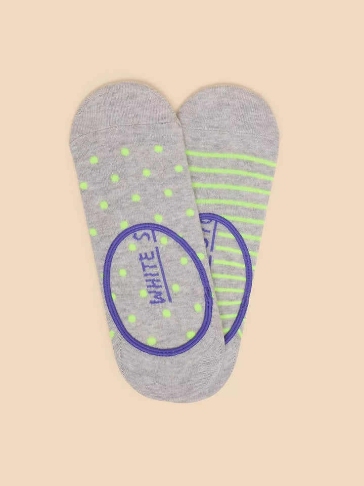 2 Pack No Show Socks