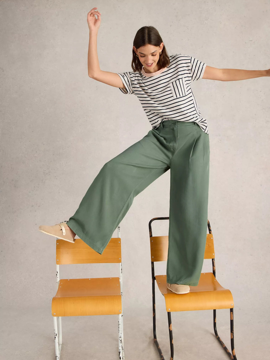 Sasha Wide Leg Trouser