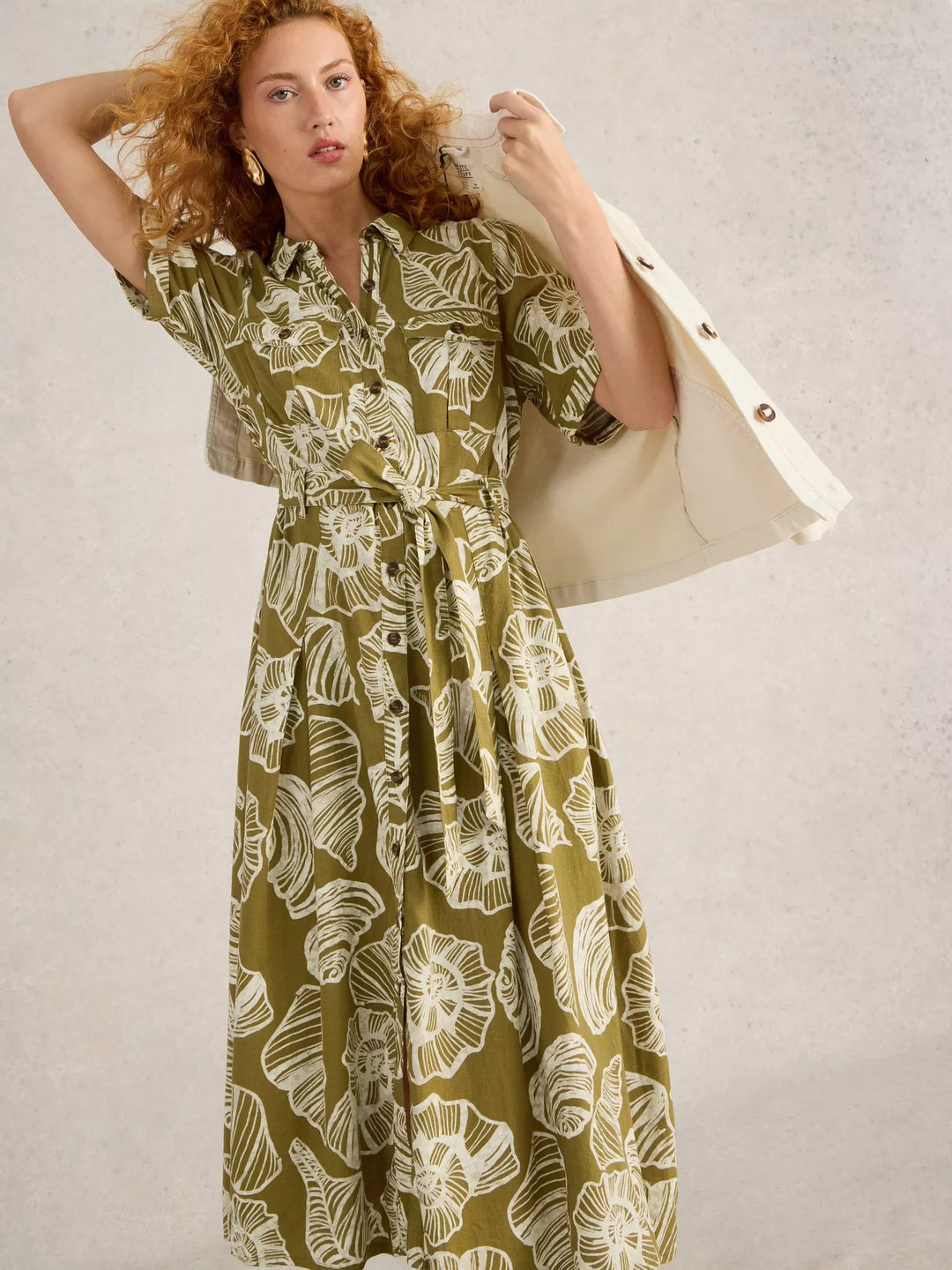 Tiff Linen Dress