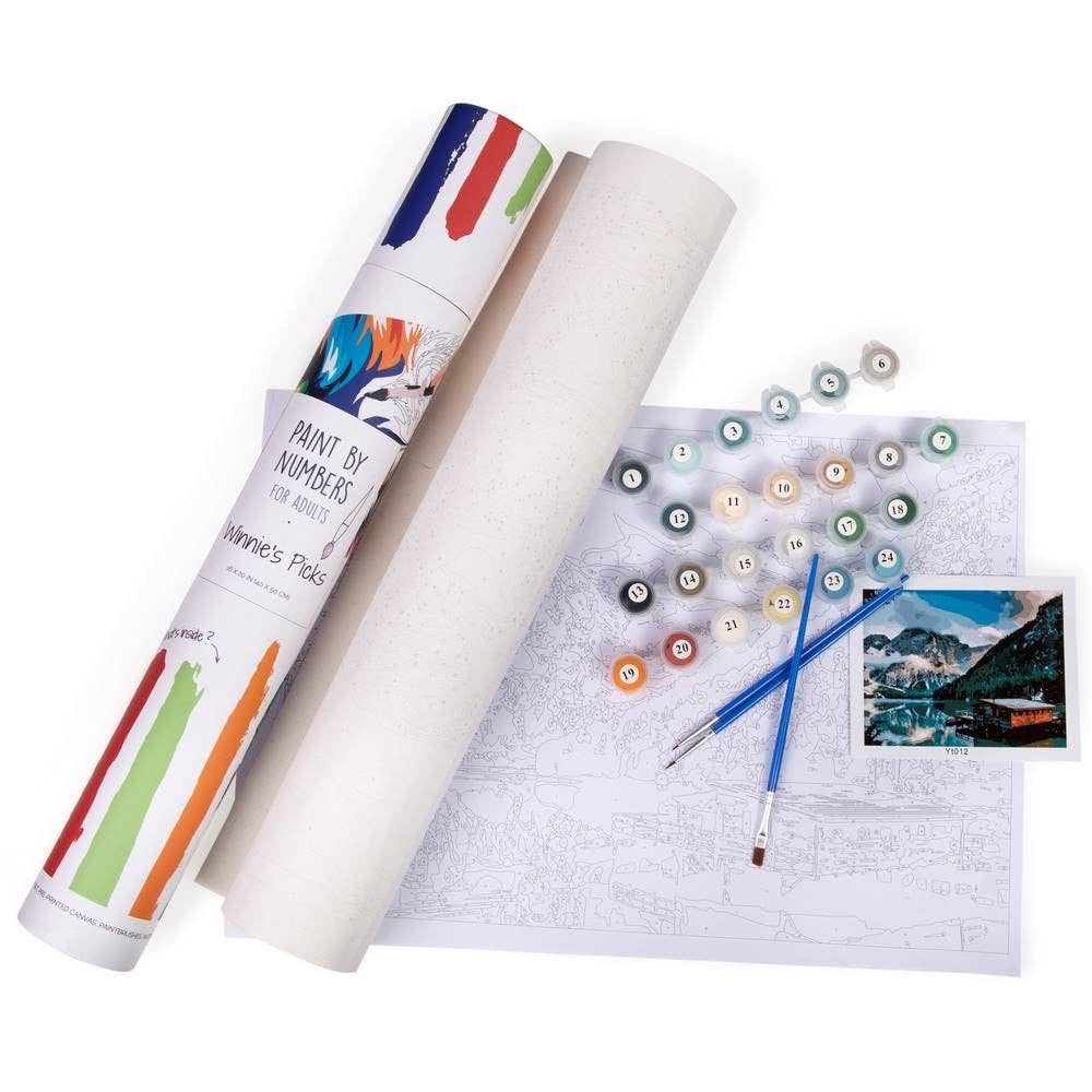Waterlilies And Japanese Bridge Paint By Numbers