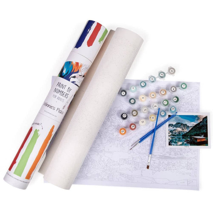 Waterlilies And Japanese Bridge Paint By Numbers