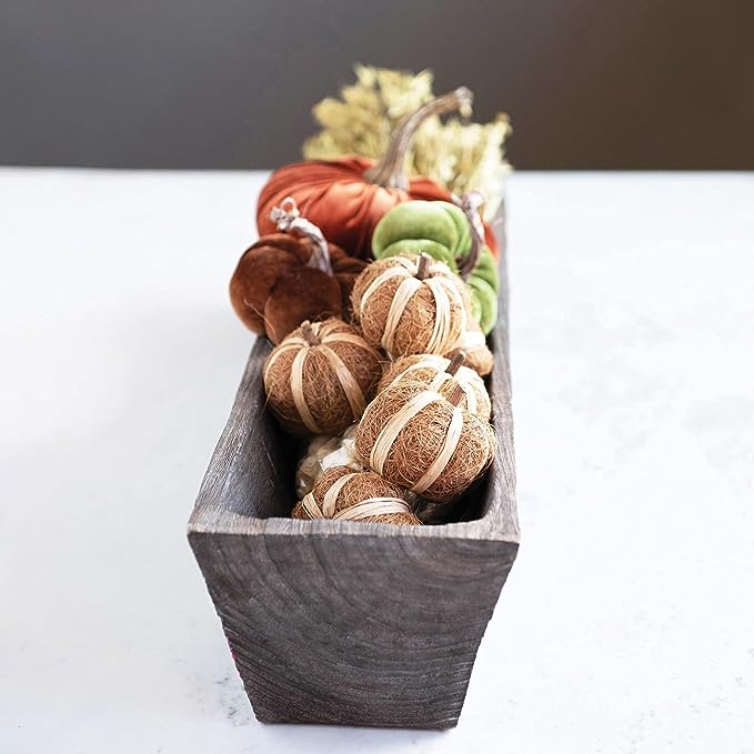 Coco Fiber & Raffia Pumpkin
