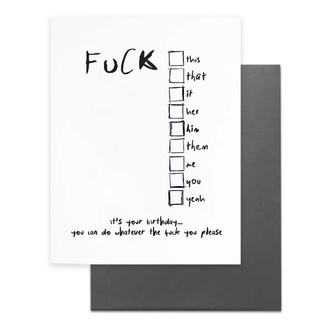 Fuck It