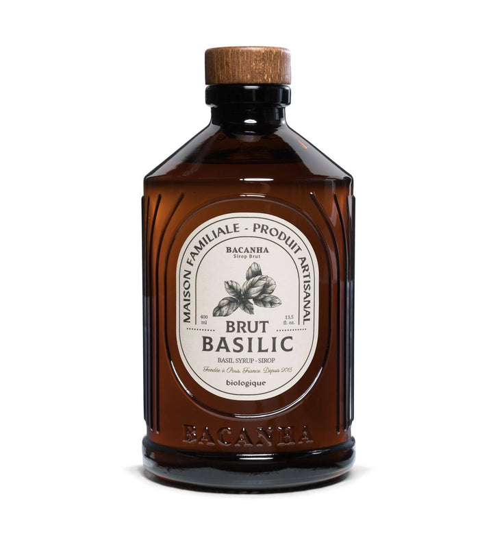 Raw Basil Syrup