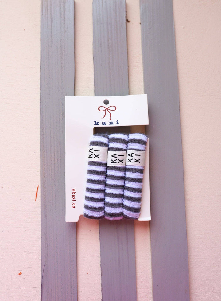 Striped Hair Ties (Pack of 3)