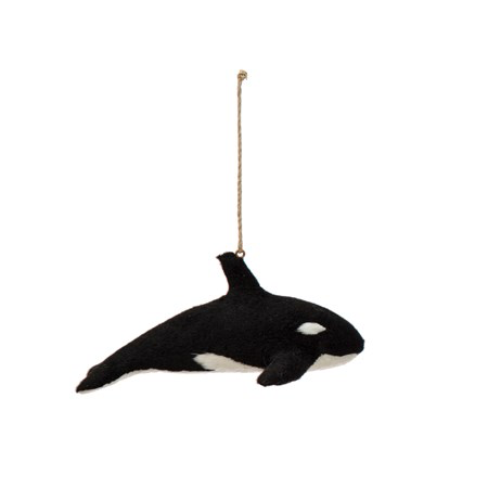 Faux Orca Ornament