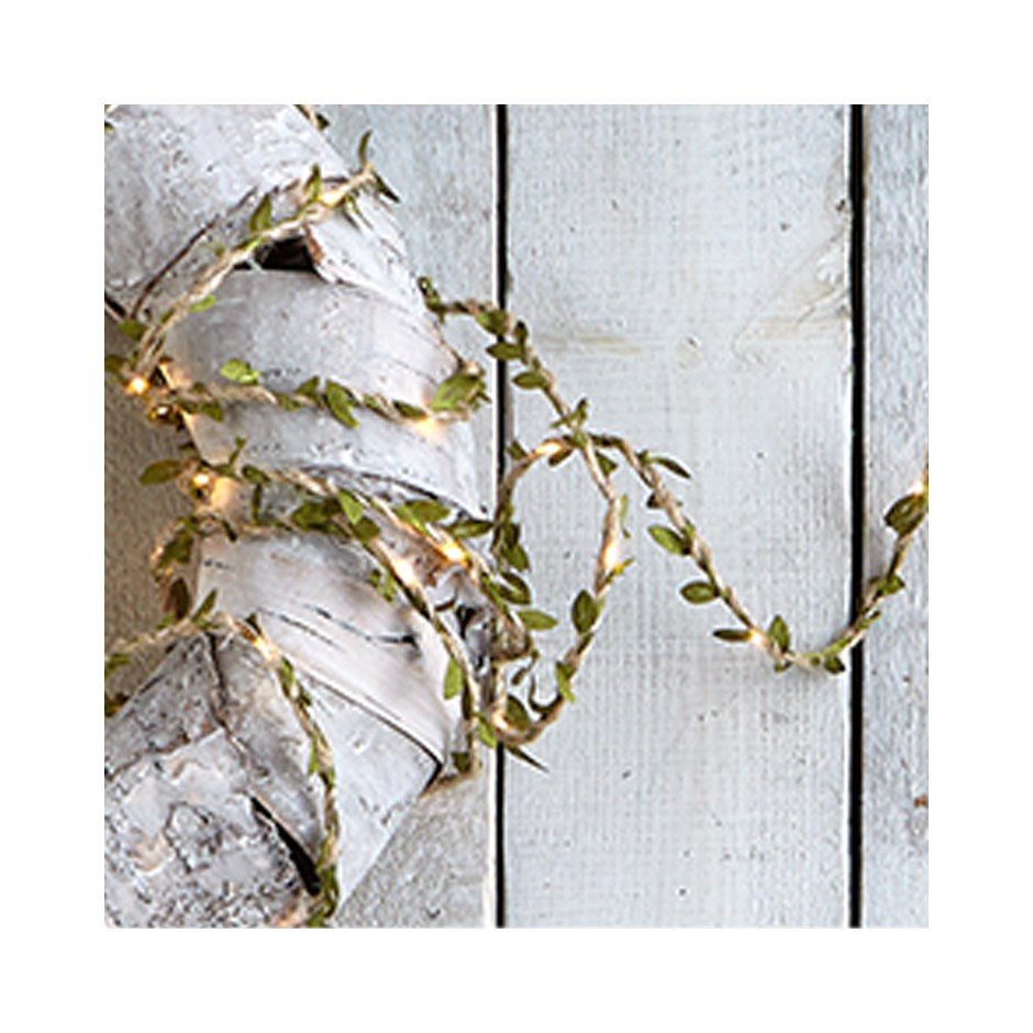 Green Mistletoe wire LED String