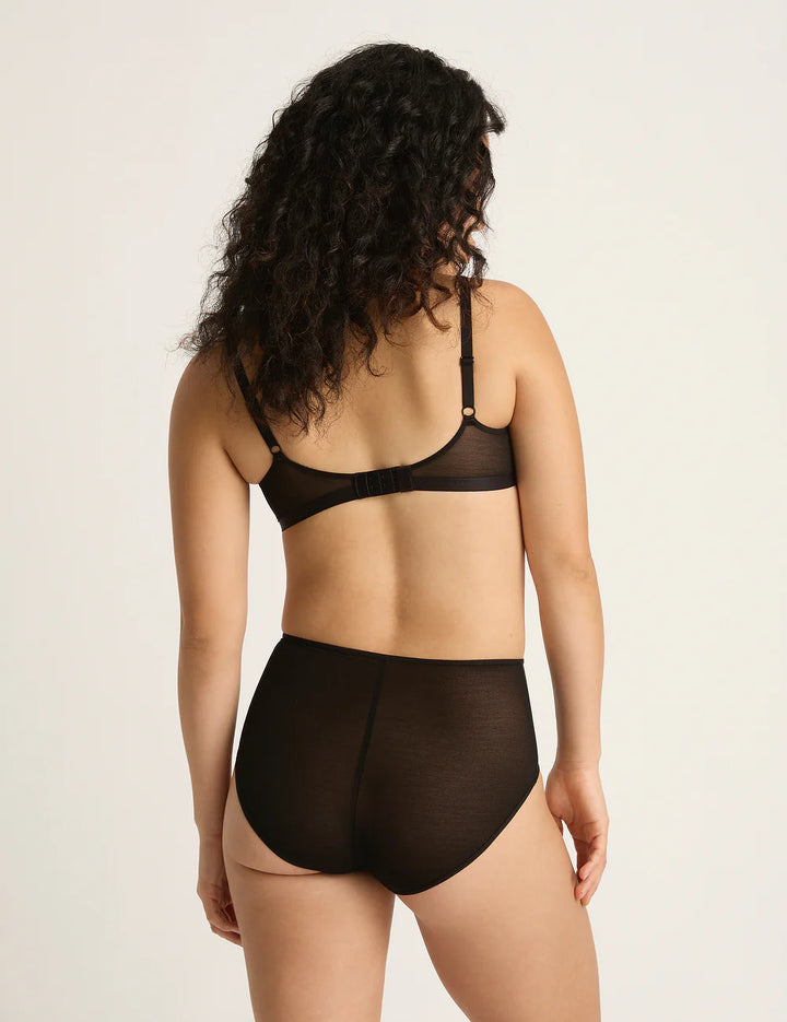 Bamboo Mesh Triangle Bralette