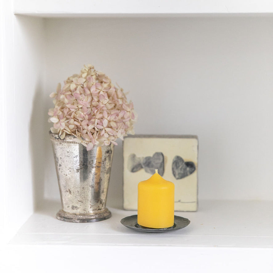 Beeswax Pillar Candle