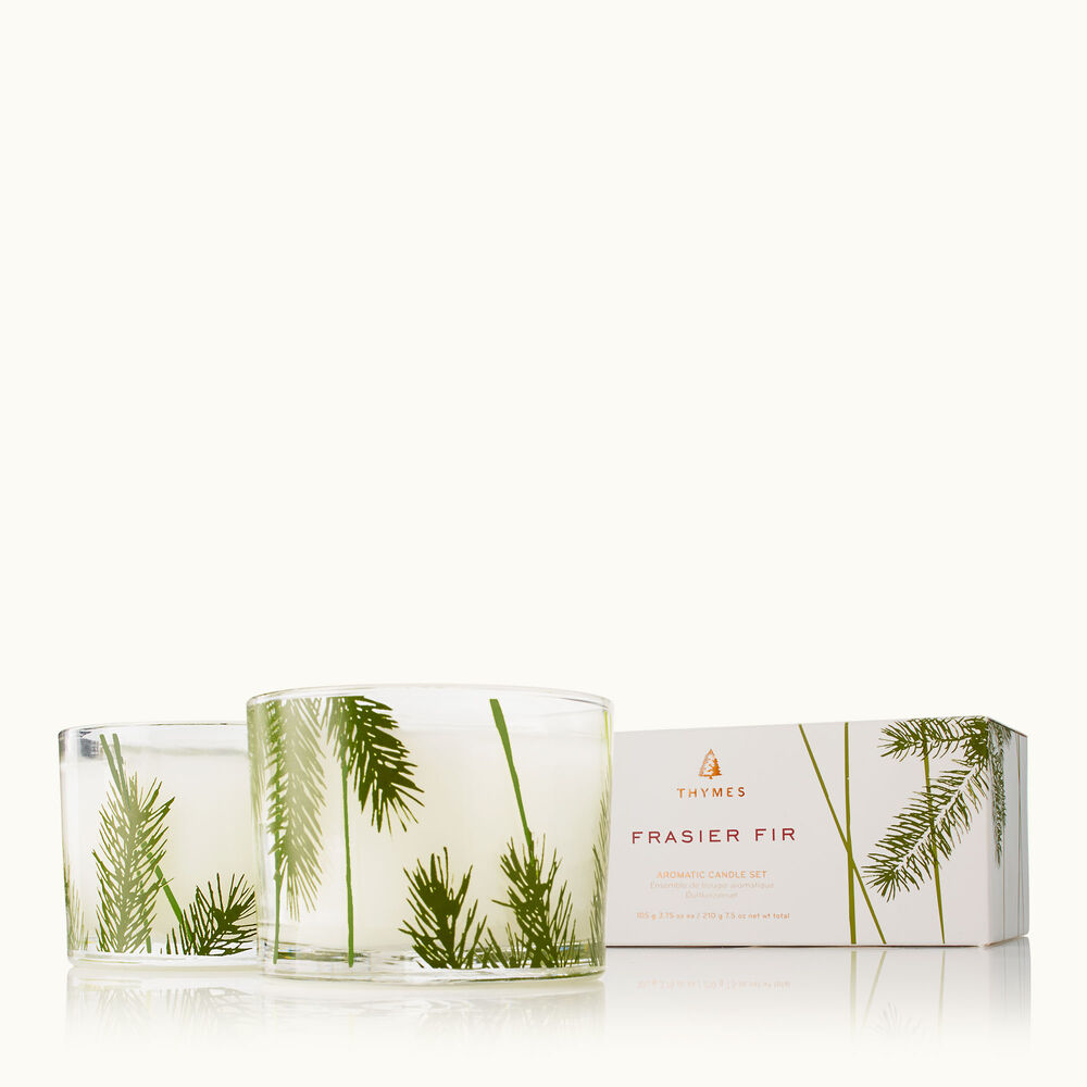 Frasier Fir Poured Candle Set (SetOf2)