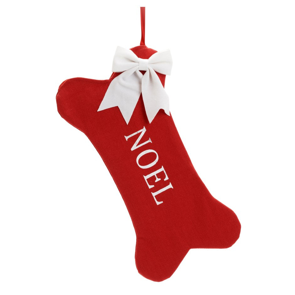 Red Cotton Bone Stocking