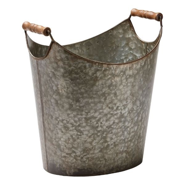 Flower Market Bucket With Handles