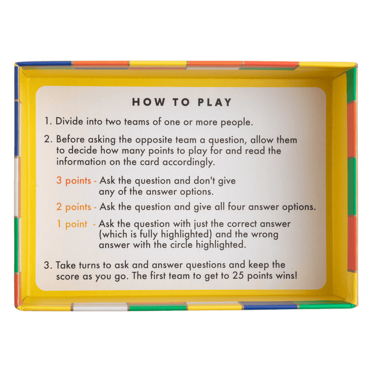 140 Trivia Cards