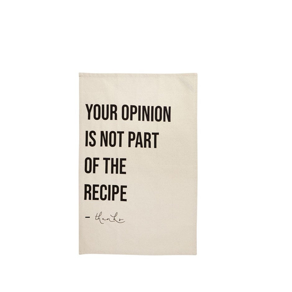 Your Opinion - Tea Towel