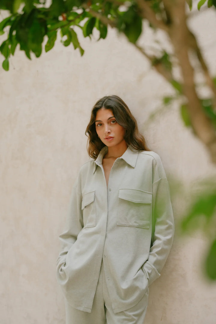 Luxe Sweat Shacket