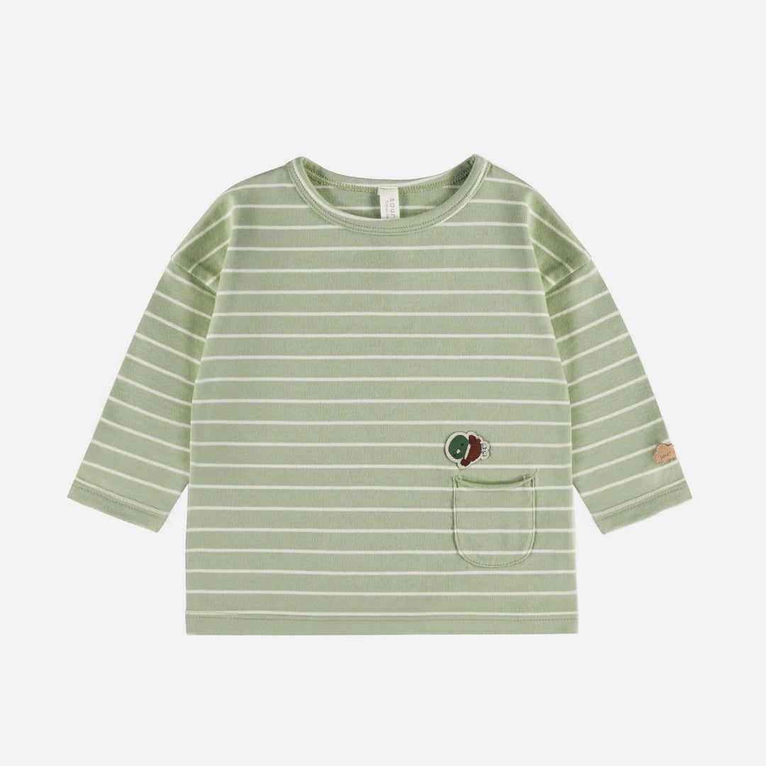 Stripped Green T-Shirt