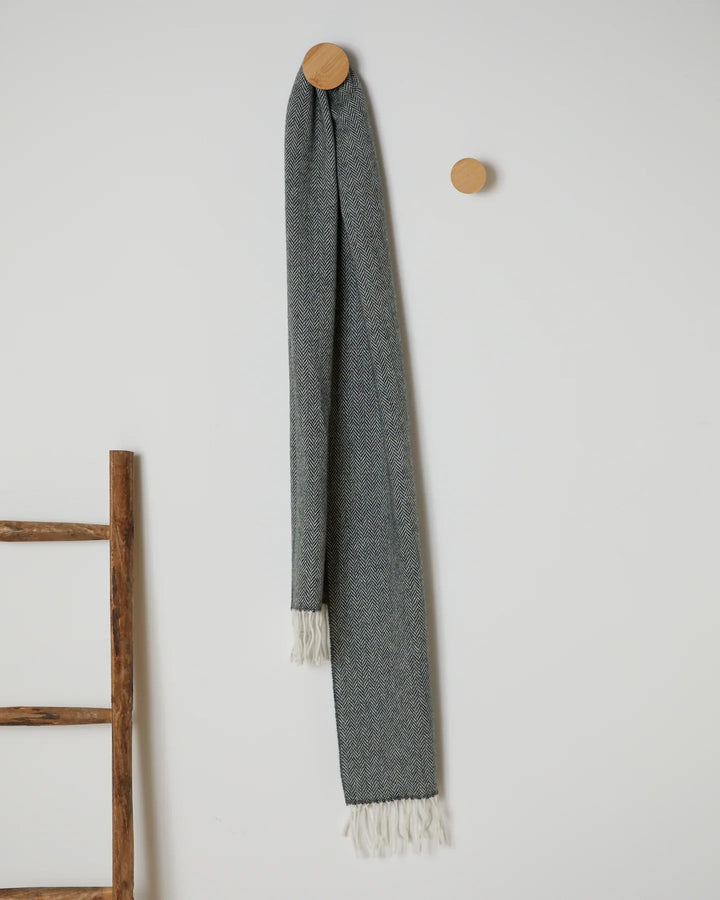 Mallard Herringbone Lambswool Scarf