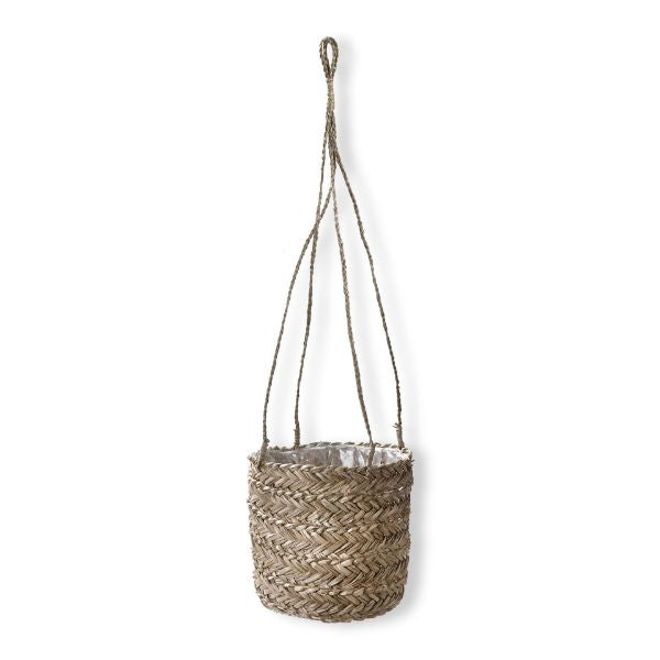 Natural Seagrass Hanging Planter