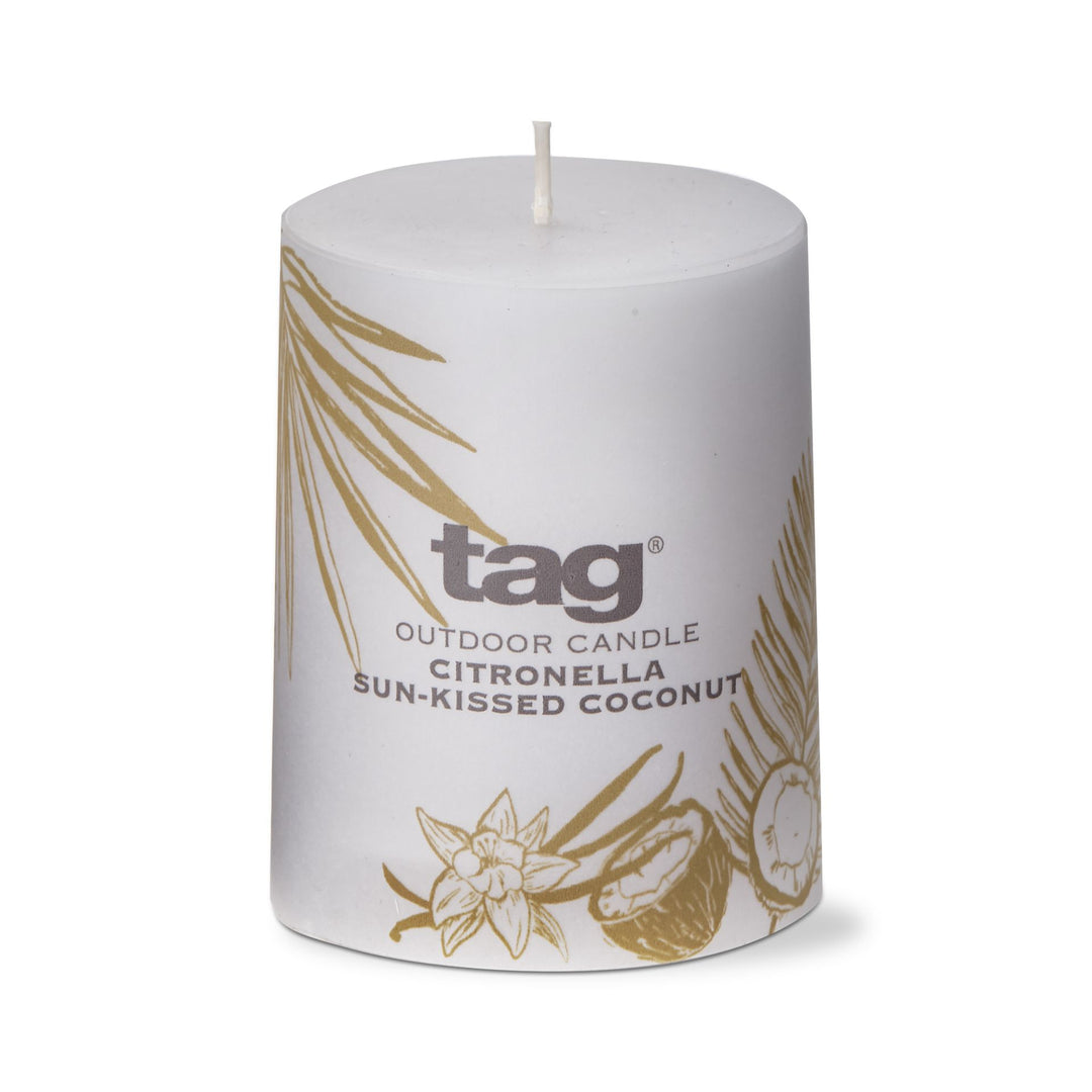 Citronella Pillar Candle