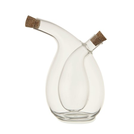 12oz / 3oz Hand Blown Oil & Vinegar