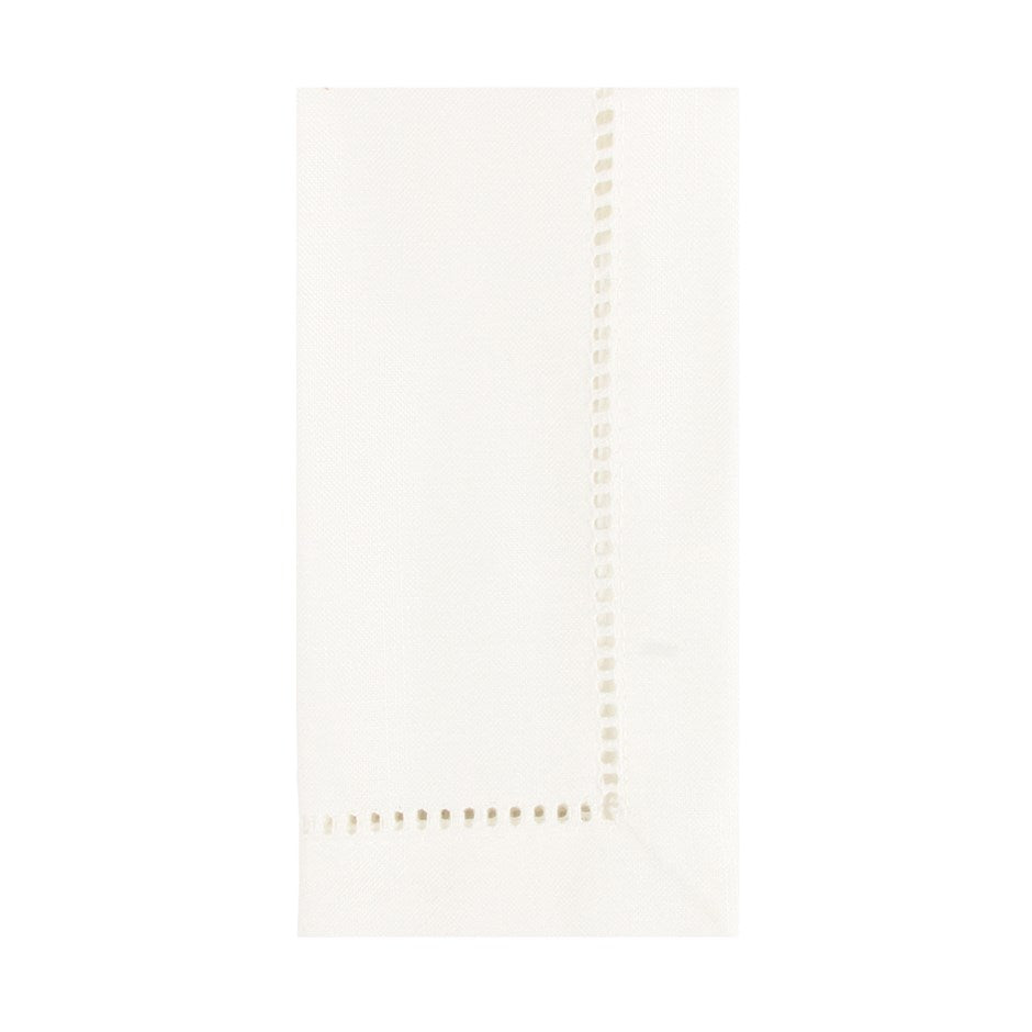 White Loft Hemstitch Table Cloth