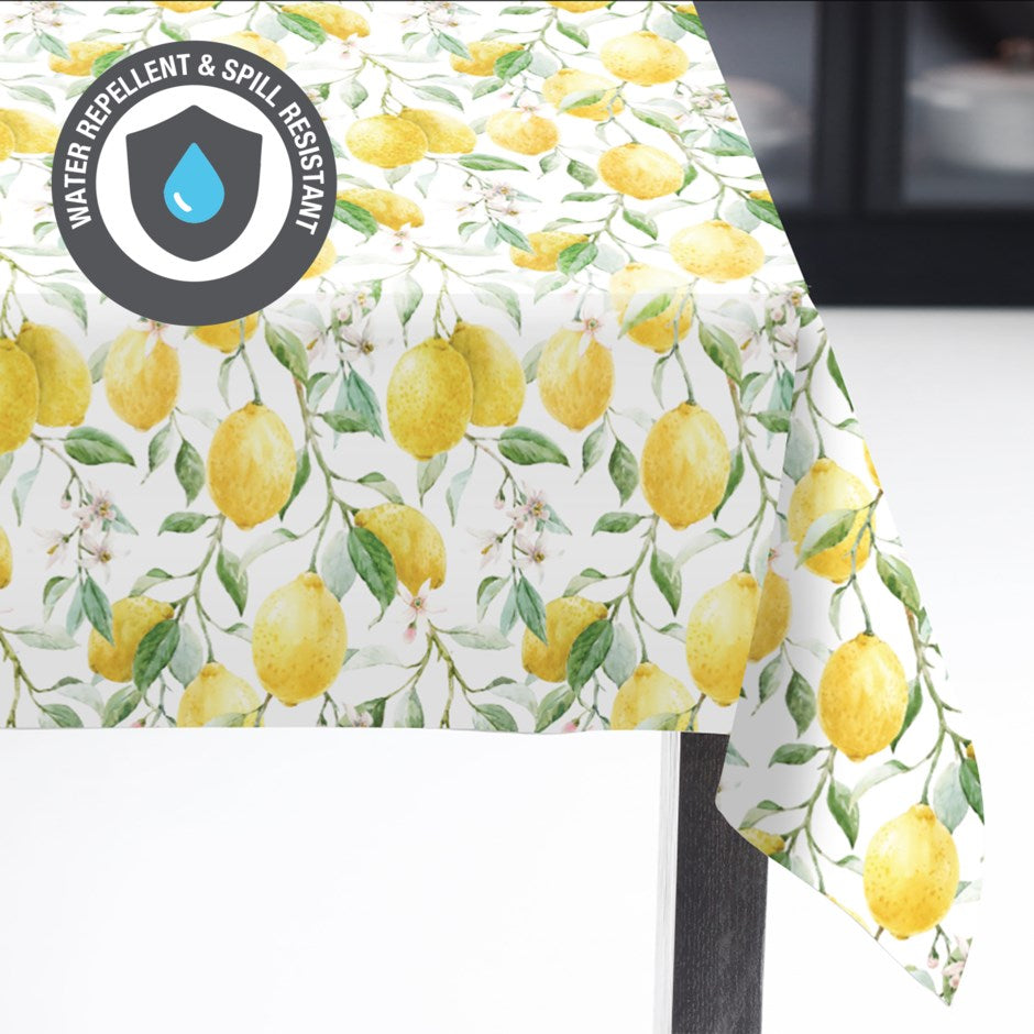 Fresh Lemon Table Cloth