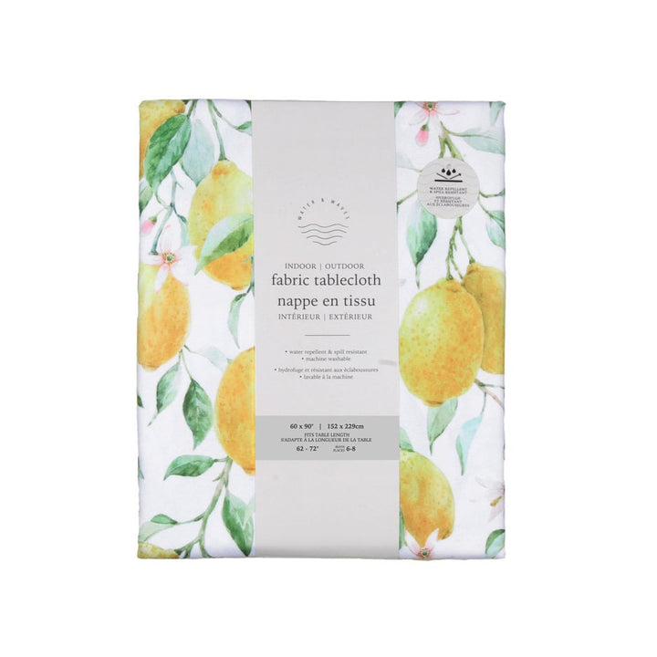 Fresh Lemon Table Cloth