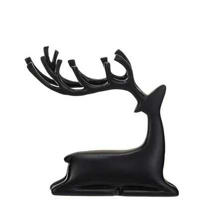 Sitting Black Reindeer