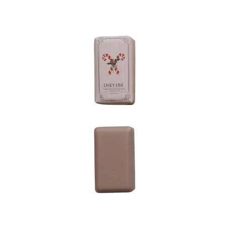 Candy Cane Scrented Olive Oil & Shea Butter Soap