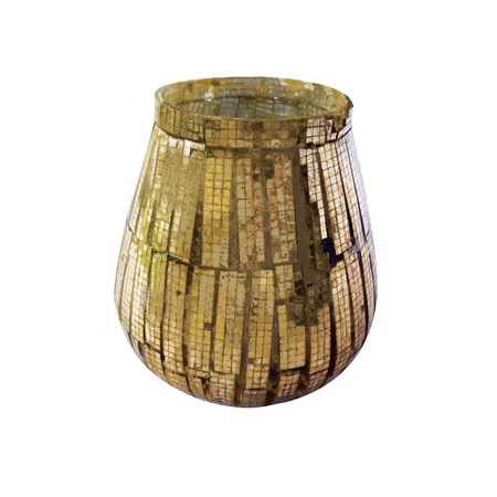Recycled Mosaic Votive Holder