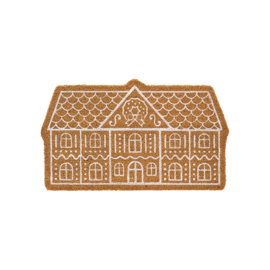 Gingerbread House Doormat