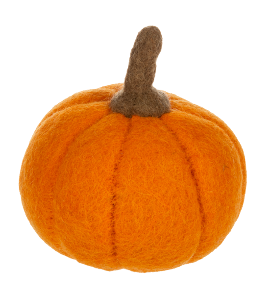 Handmade felted wool Pumpkin